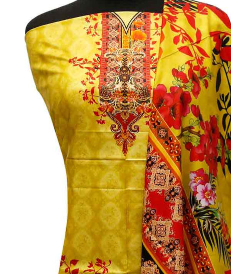 LCM Prime Digital Linen`22 D#122 Yellow