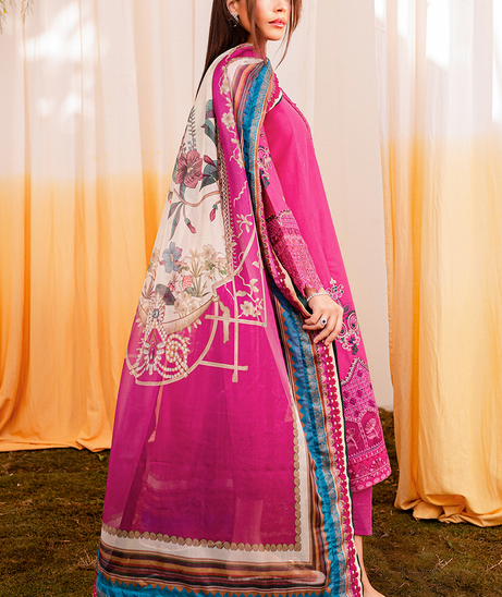 Zoya & Fatima Aman L/Lawn`24 (LEENA)