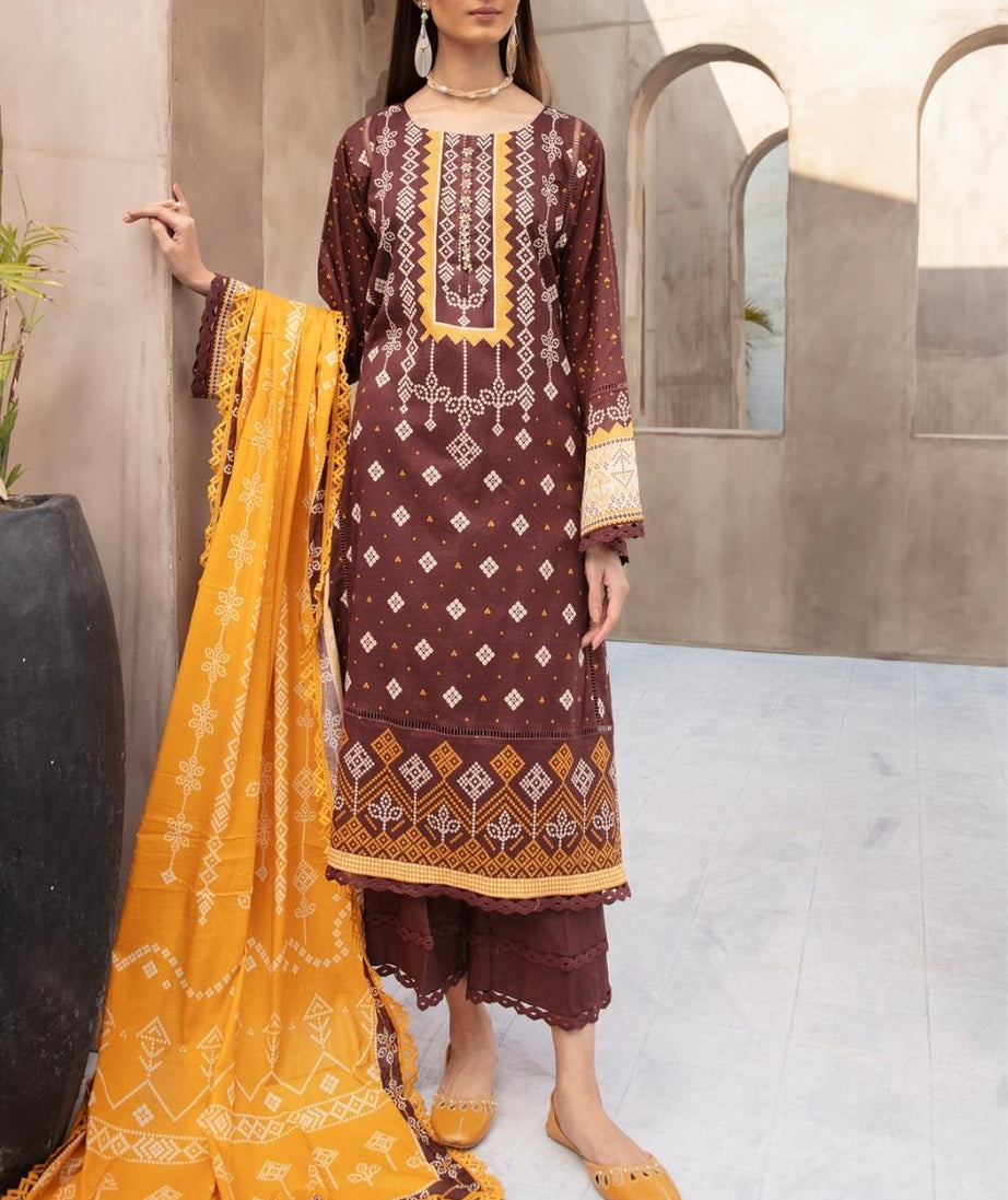 Ittehad Summer Lawn`22 LF#JL-2204 A