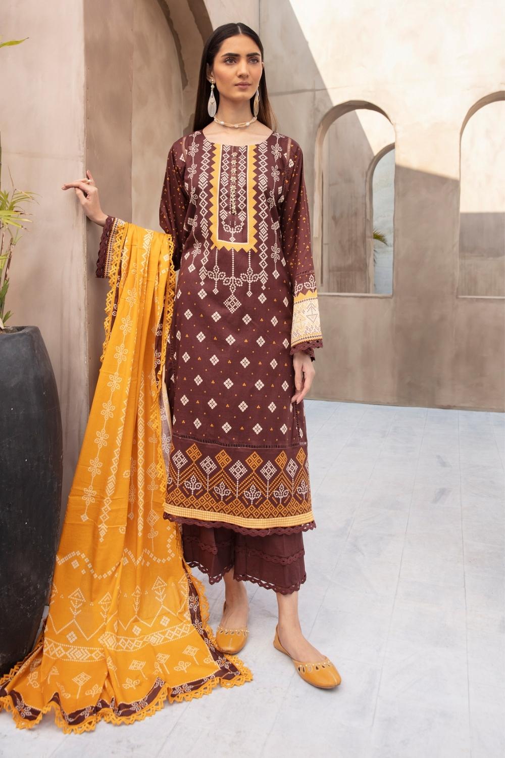 Ittehad Summer Lawn`22 LF#JL-2204 A