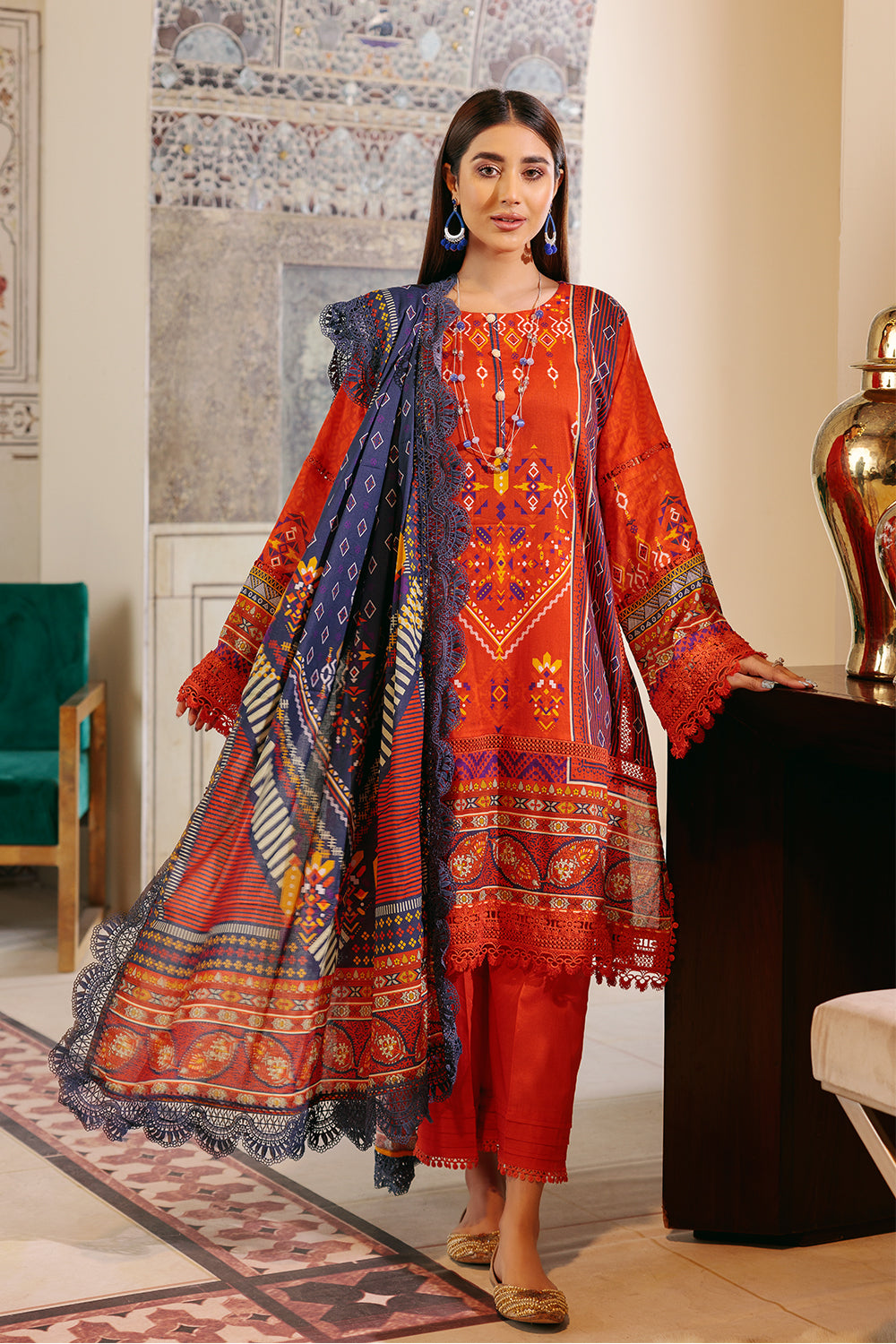 Ittehad Summer Lawn`22 LF#RL-2206 A