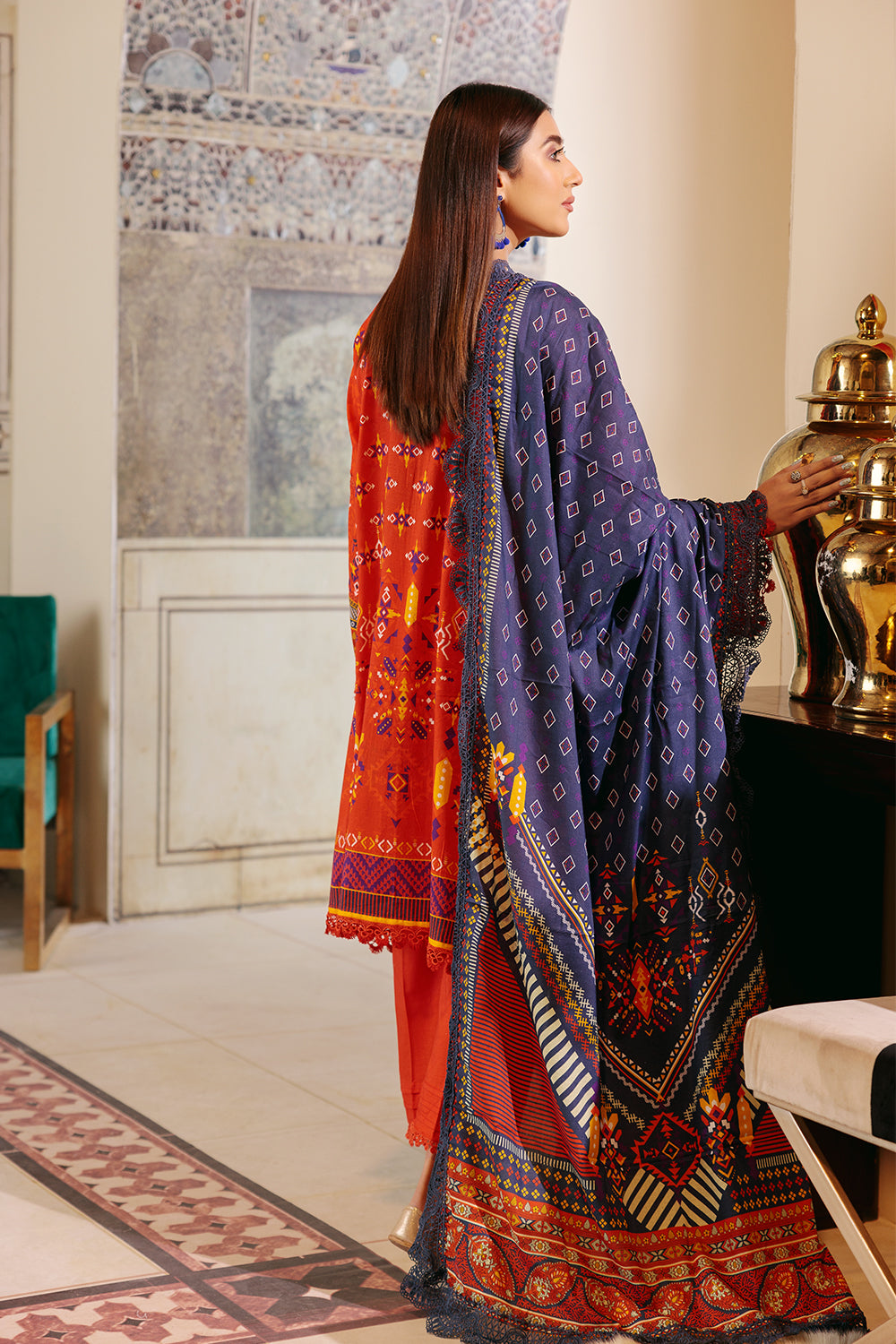 Ittehad Summer Lawn`22 LF#RL-2206 A