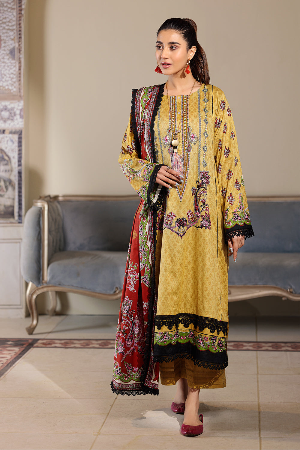 Ittehad Summer Lawn`22 LF#RL-2209 A