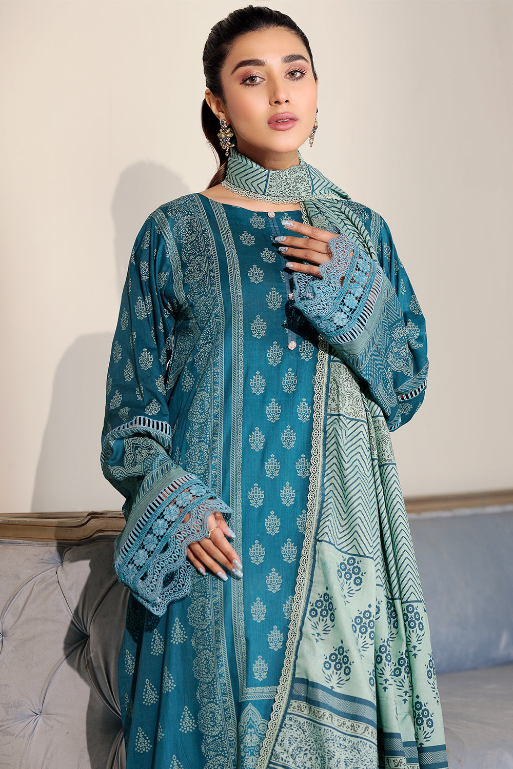 Ittehad Summer Lawn`22 LF#RL-2210 A