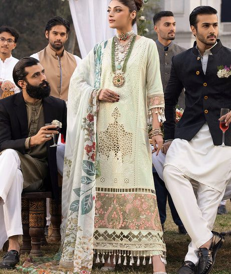 Mahnur Mahrukh Lawn'24 D#6-B LILLY