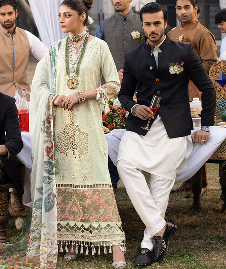 Mahnur Mahrukh Lawn'24 D#6-B LILLY