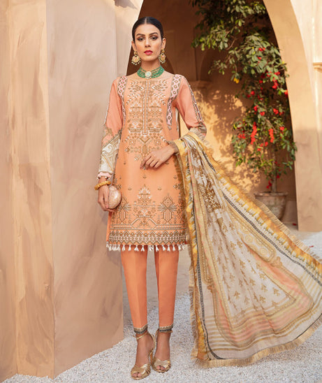 Gulaal Luxury Lawn'21 LL#06