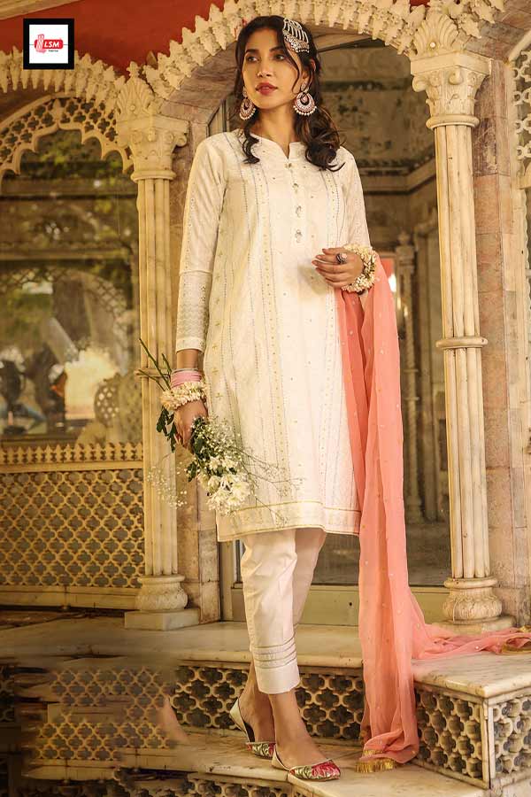 LSM Lakhany Chikankari Collection`21 CK#9012