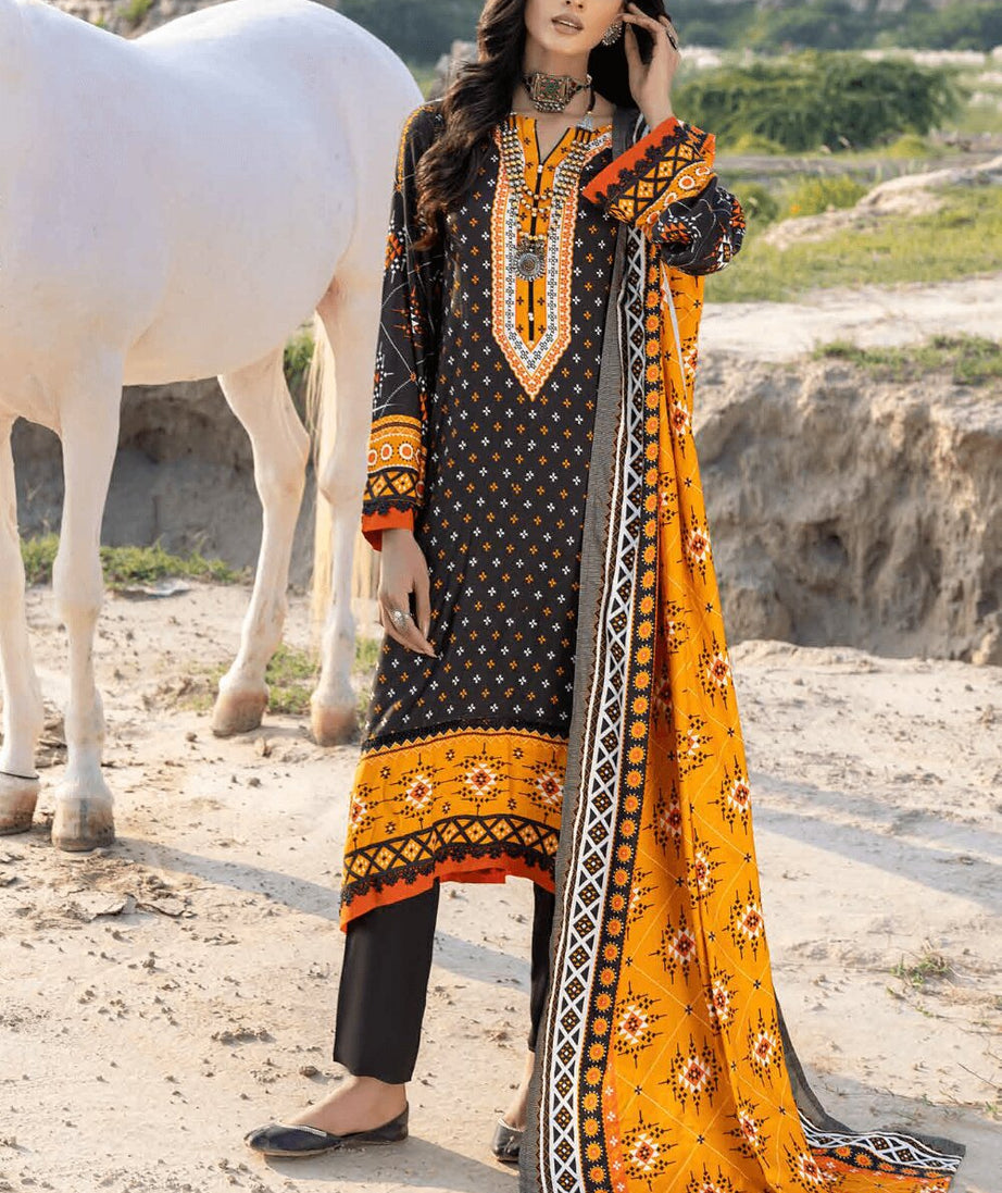 Gul Ahmed Winter Collection`22 LT#22014-A