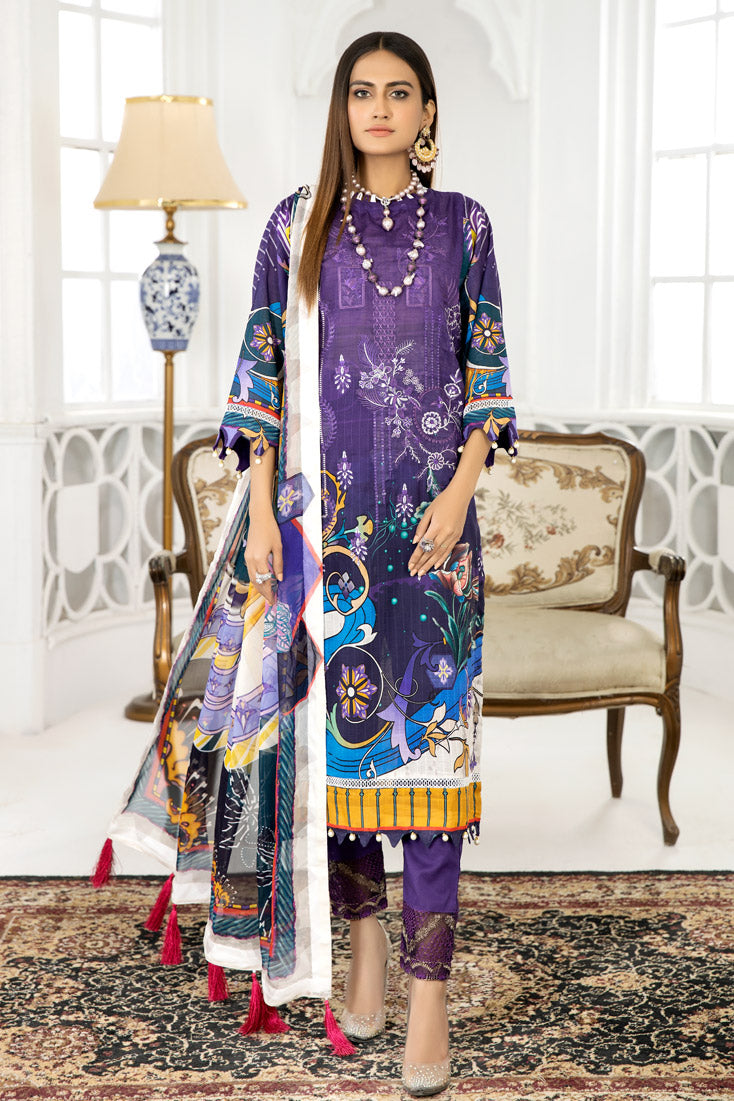 Marjjan Print Kari Lawn'22 LV#27