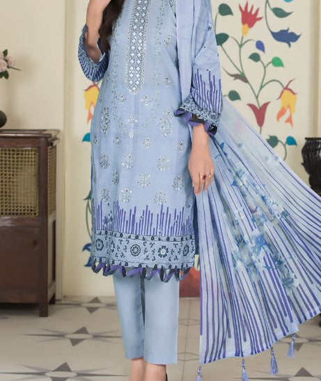 Laiba Excl/Slub Lawn'23 Vol-104 D#01