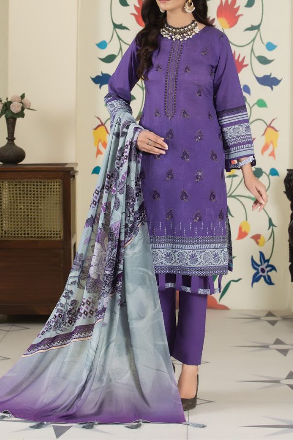 Laiba Excl/Slub Lawn'23 Vol-104 D#02