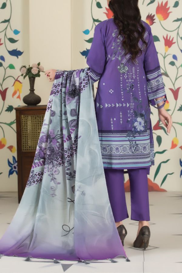 Laiba Excl/Slub Lawn'23 Vol-104 D#02