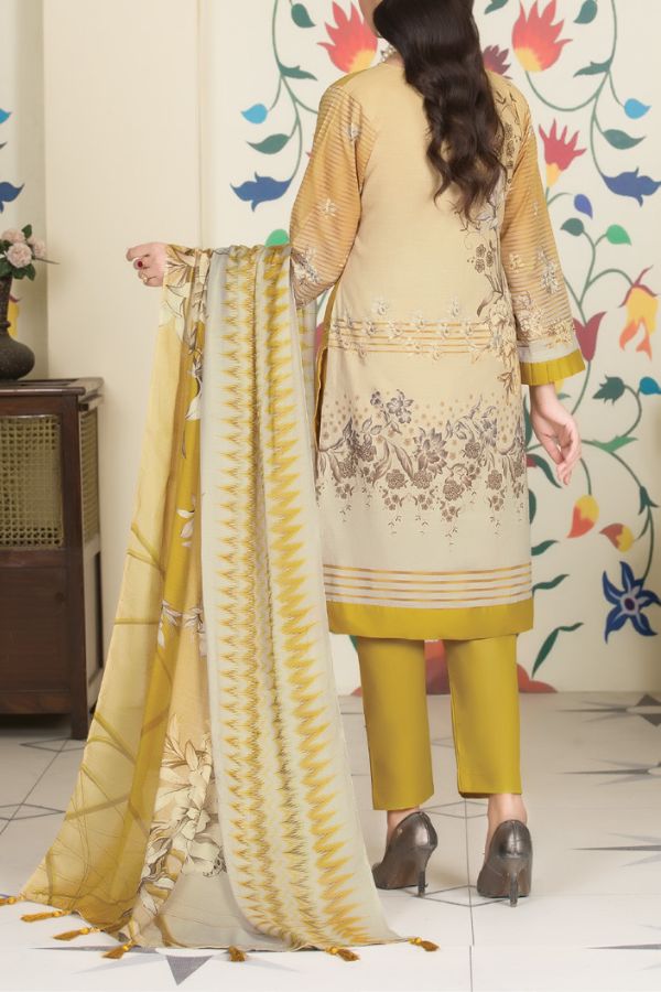 Laiba Excl/Slub Lawn'23 Vol-104 D#03
