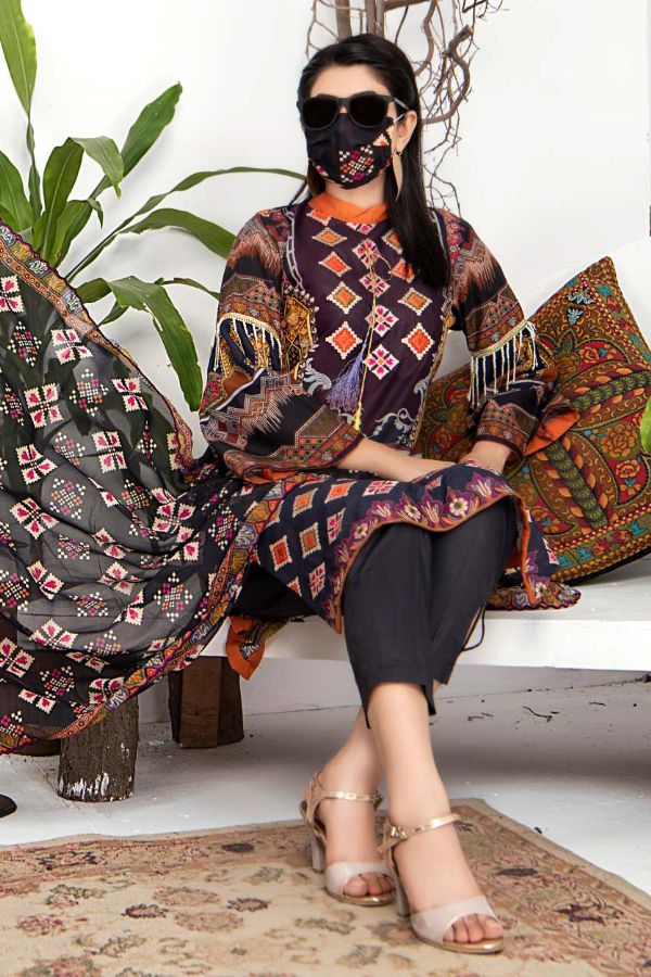 Laiba Exclusive Digital Lawn`22 (Vol-27) D#1
