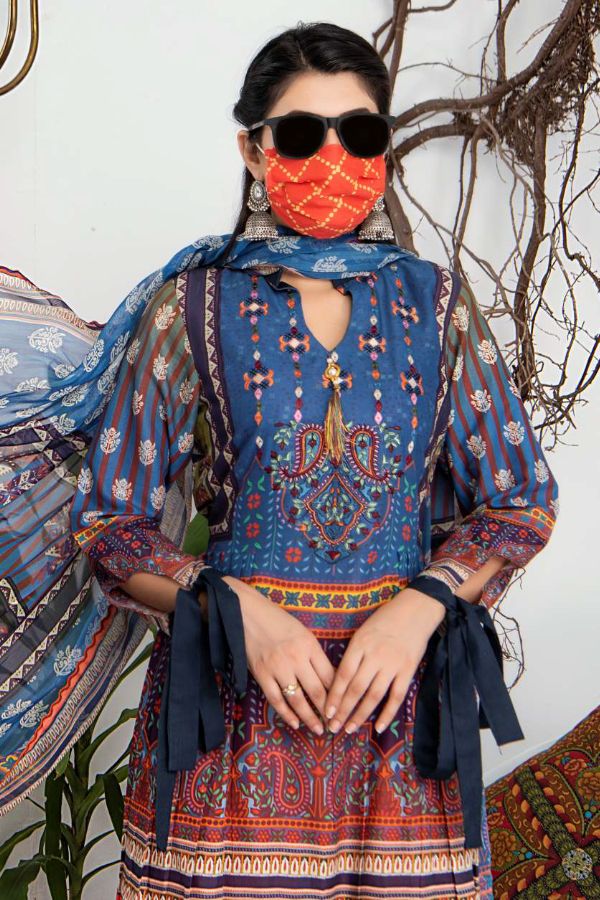 Laiba Exclusive Digital Lawn`22 (Vol-27) D#4