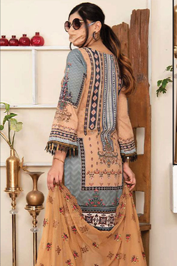 Laiba Exclusive Digital S/Lawn`22 Vol-34 D#04