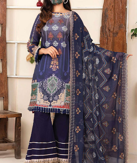 Laiba Exclusive Digital S/Lawn`22 Vol-34 D#06