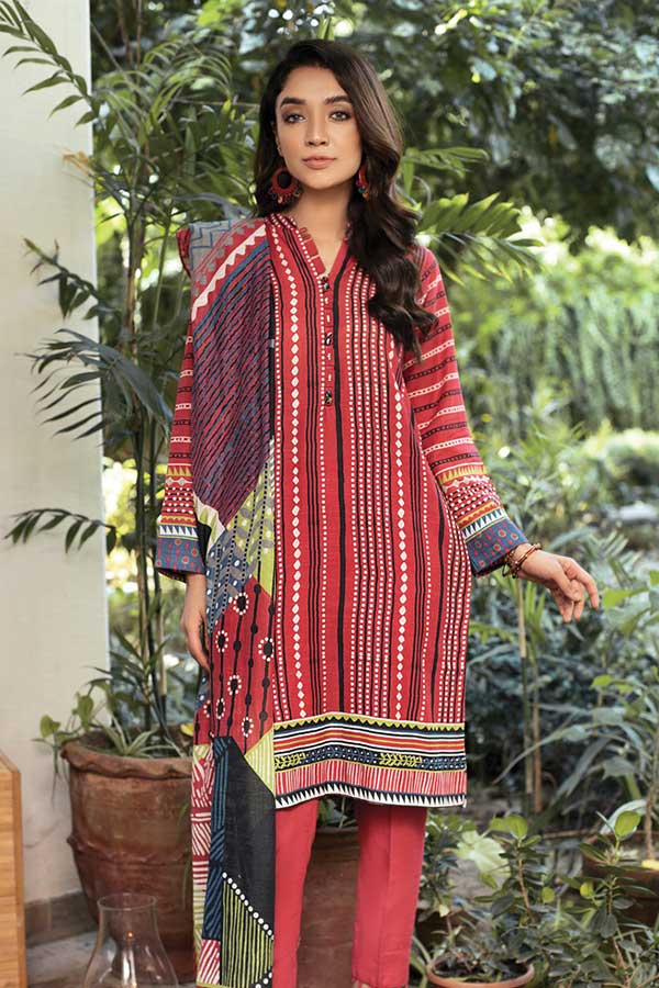 Lakhany Komal Khaddar`21 D#506 Red