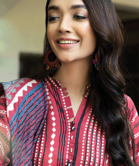 Lakhany Komal Khaddar`21 D#506 Red