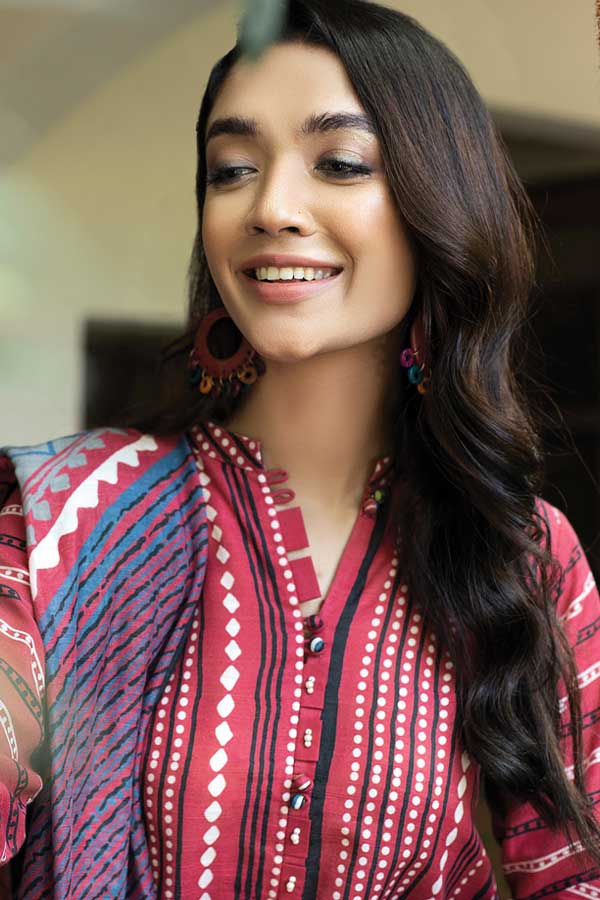 Lakhany Komal Khaddar`21 D#506 Red
