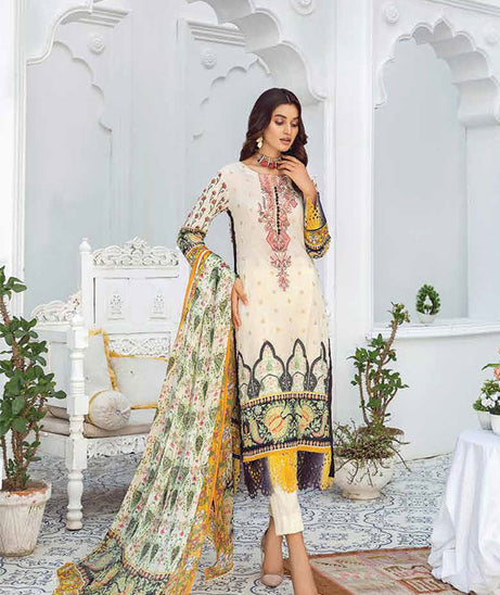Lala Dahlia Emb Lawn`23 D#01