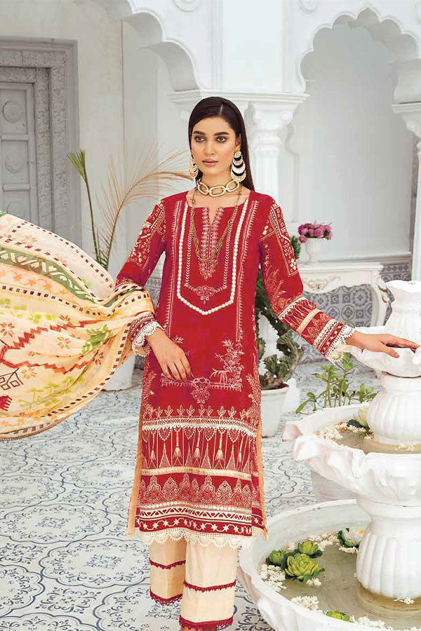Lala Dahlia Emb Lawn`23 D#02
