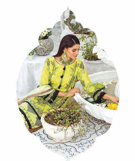 Lala Dahlia Emb Lawn`23 D#06