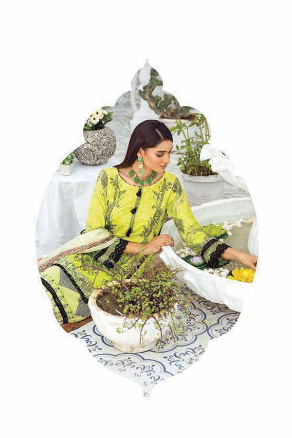 Lala Dahlia Emb Lawn`23 D#06