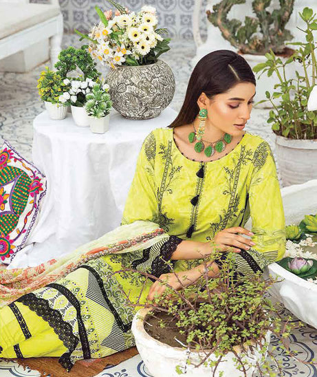 Lala Dahlia Emb Lawn`23 D#06