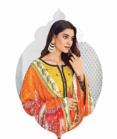 Lala Dahlia Emb Lawn`23 D#07