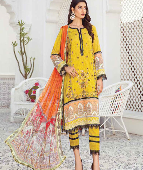 Lala Dahlia Emb Lawn`23 D#07