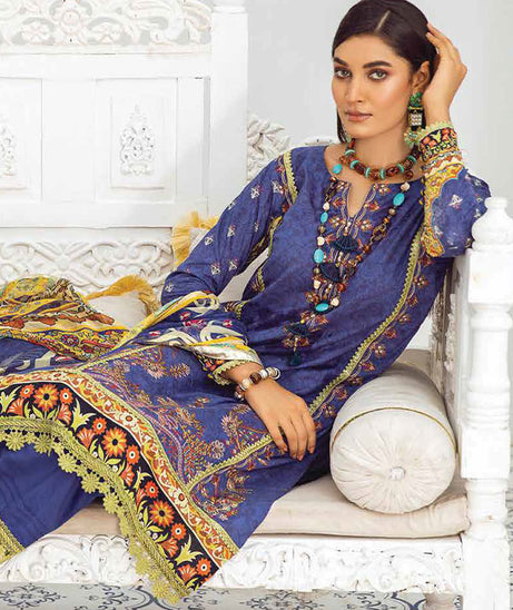 Lala Dahlia Emb Lawn`23 D#08