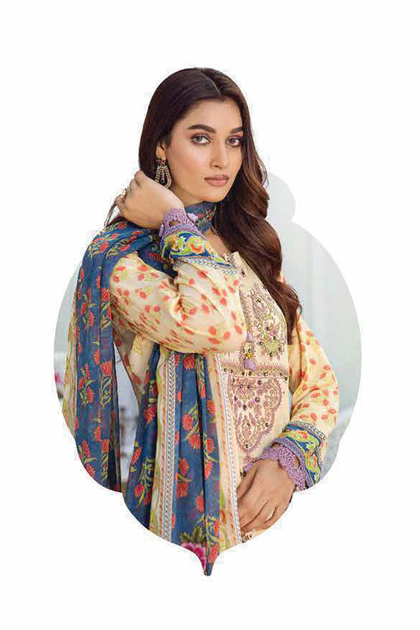 Lala Dahlia Emb Lawn`23 D#09