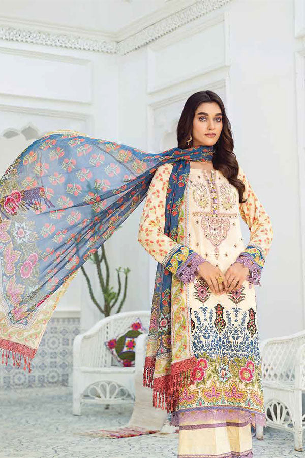 Lala Dahlia Emb Lawn`23 D#09