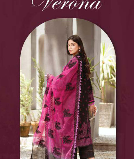 Lala Jacquard Emb Lawn`23 D#02