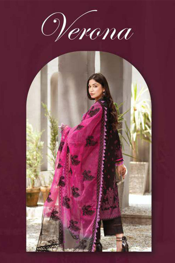 Lala Jacquard Emb Lawn`23 D#02