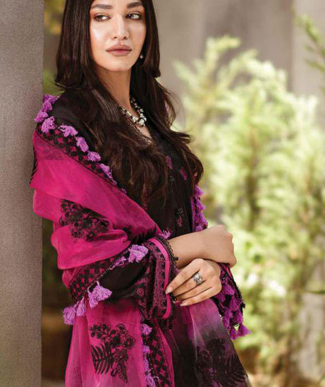 Lala Jacquard Emb Lawn`23 D#02