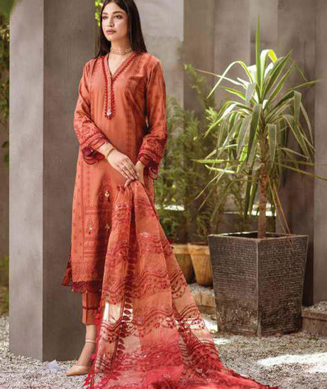 Lala Jacquard Emb Lawn`23 D#04
