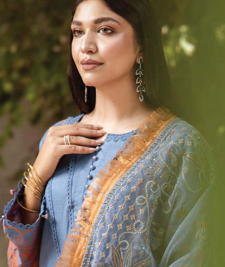 Lala Jacquard Emb Lawn`23 D#05