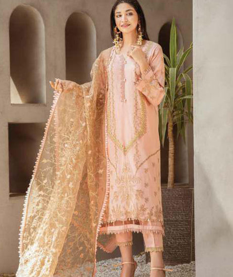 Lala Jacquard Emb Lawn`23 D#07