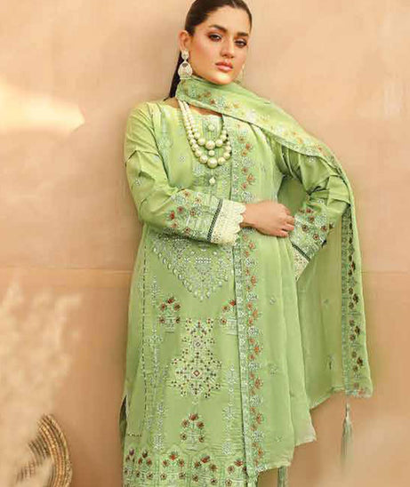 Lala Shams Emb Lawn`23 D#1