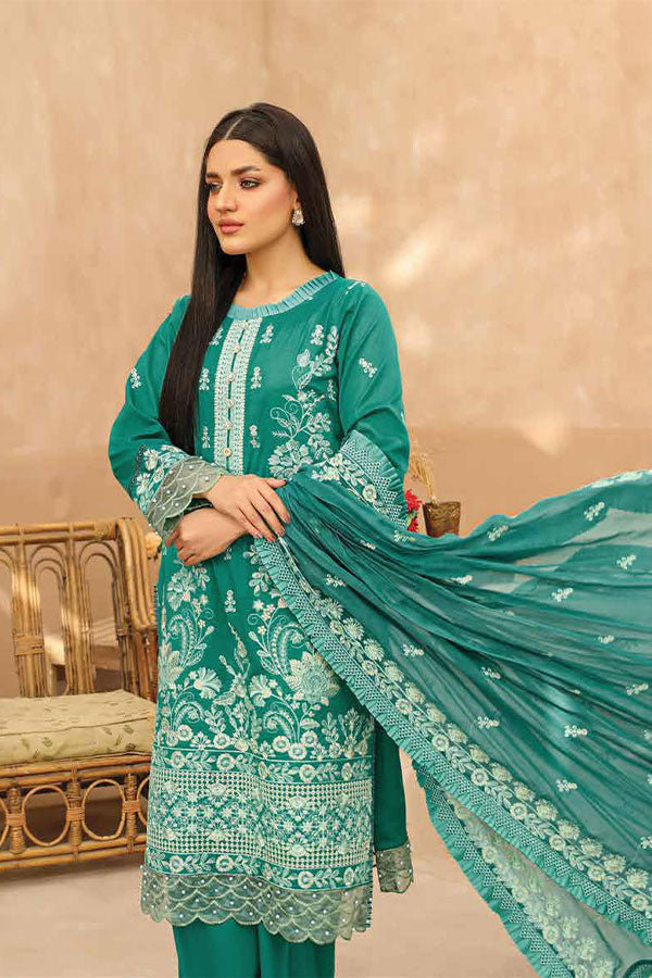 Lala Shams Emb Lawn`23 D#6