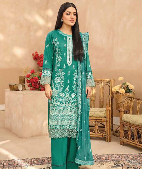 Lala Shams Emb Lawn`23 D#6