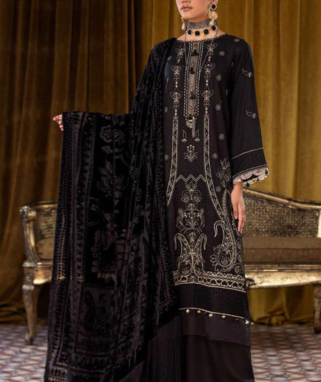 Lala Brocade Emb Wool'25 LW#121