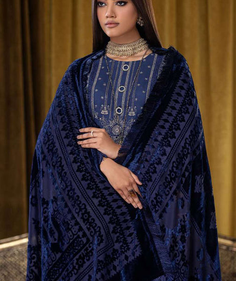 Lala Brocade Emb Wool'25 LW#122