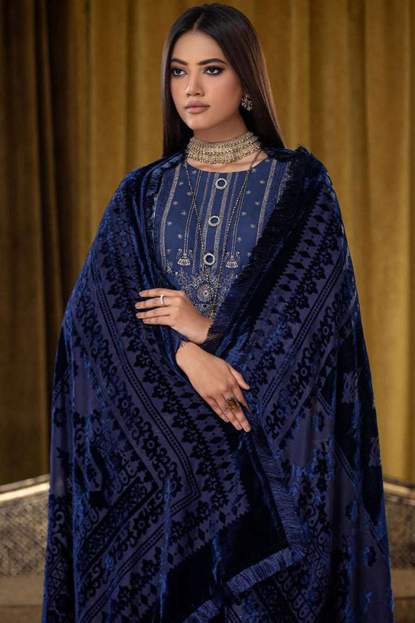 Lala Brocade Emb Wool'25 LW#122