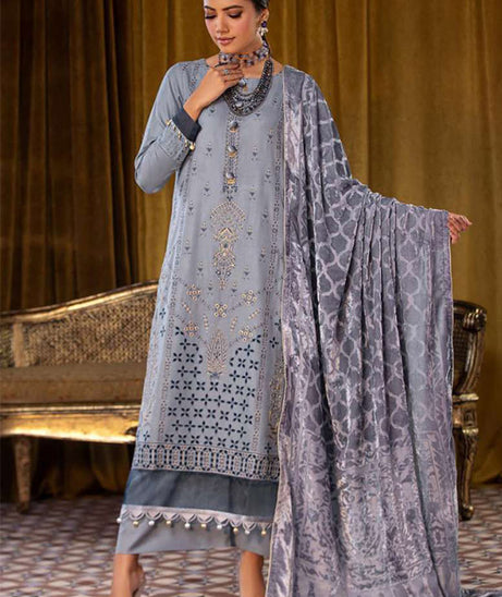 Lala Brocade Emb Wool'25 LW#123