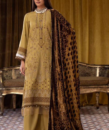 Lala Brocade Emb Wool'25 LW#124