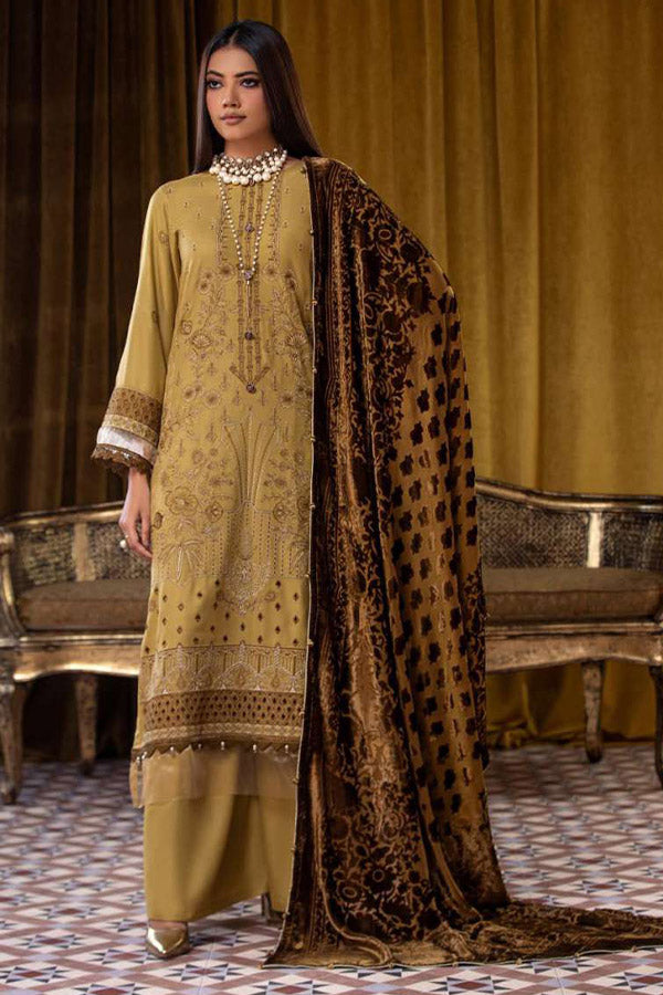 Lala Brocade Emb Wool'25 LW#124